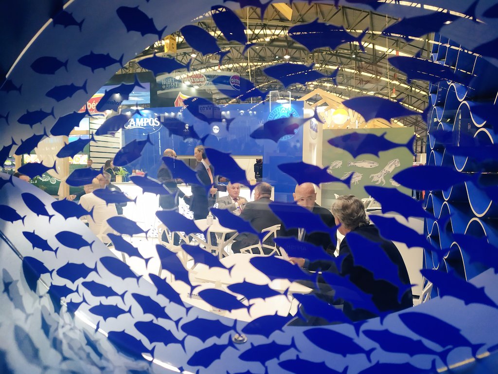 Il @Mipaaf_ all'inaugurazione della Fiera #Conxemar2022 🌊 Il futuro della pesca e dell'acquacoltura #sostenibile 🐟