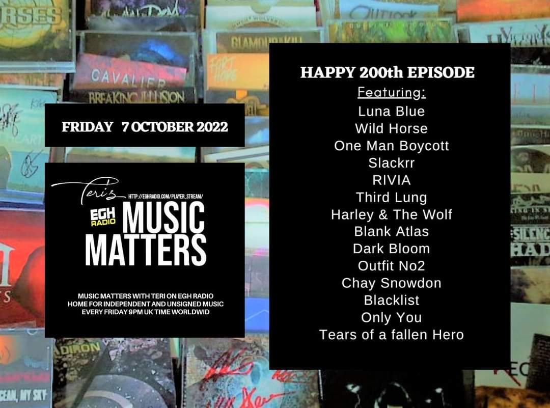 Chay Snowdon (@chaysnowdon) on Twitter photo Thank you so much to our mate <a href="/MusicMatters_T/">Teri's MusicMatters</a> for having us a soon on your 200yh episode, appreciate all the support! ππ Thank you so much to our mate <a href="/MusicMatters_T/">Teri's MusicMatters</a> for having us a soon on your 200yh episode, appreciate all the support! ππ