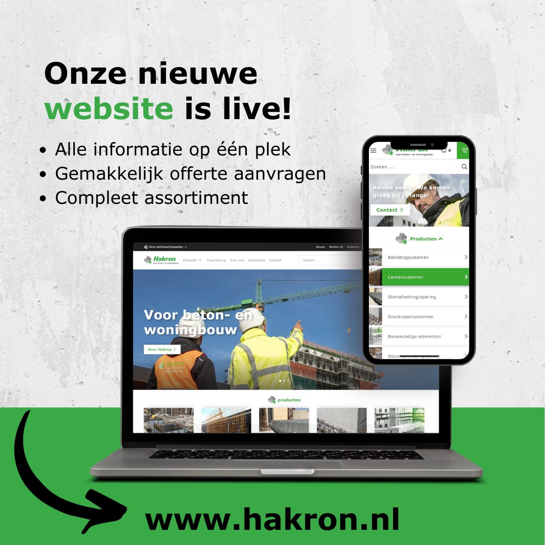 Onze nieuwe website is live! 🎉

De nieuwe website heeft verbeterde functies en is gebouwd met de nieuwste technieken. Je ervaart ideaal gebruikersgemak, zowel op desktop als mobiel. Ga snel naar hakron.nl

#website #nieuw #bouw