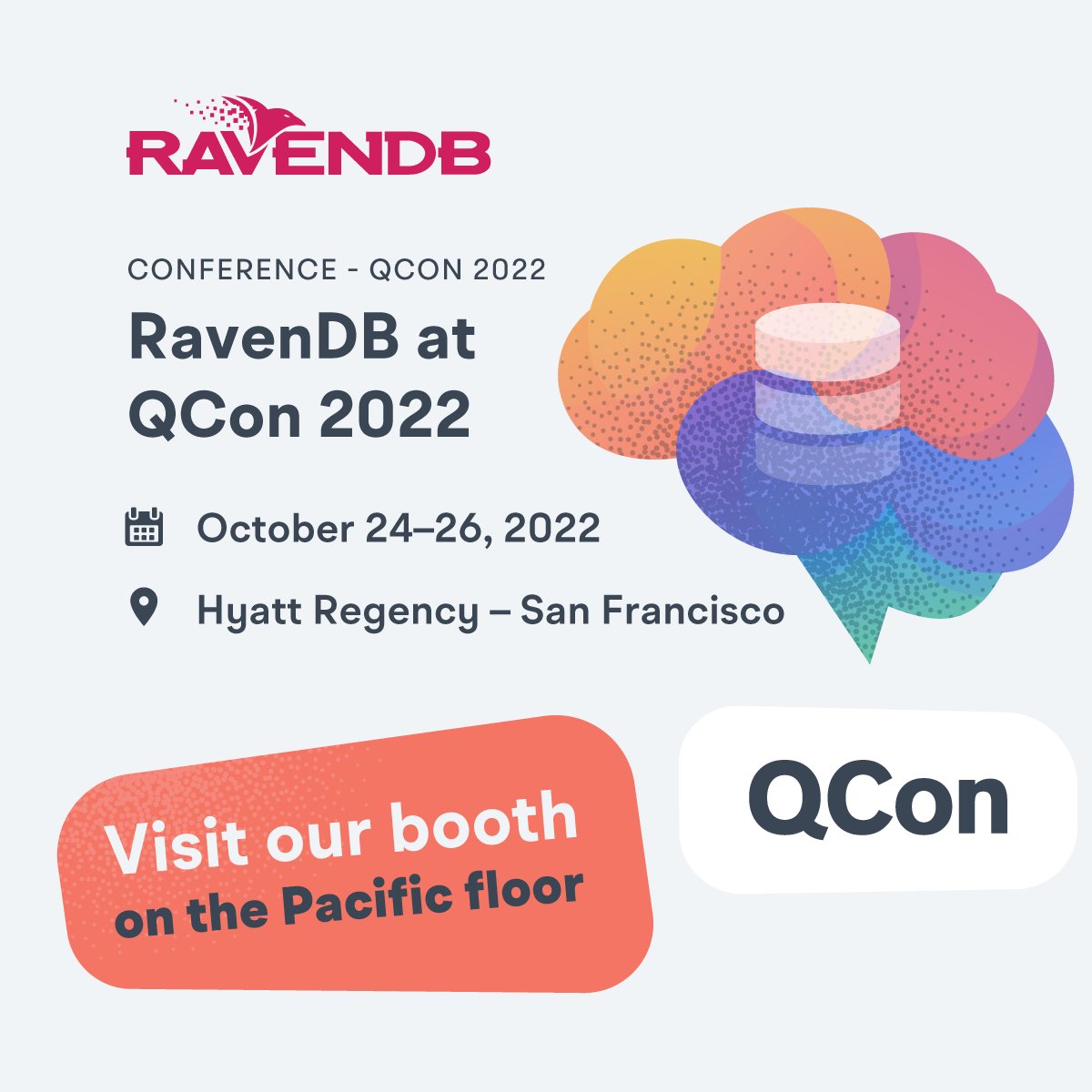 ✨ Visit us and discuss your project 1-on-1 with our devs.
On the 24th at 16:10, Rakuten Kobo CTO, Trevor Hunter, will join us to speak about his company's experience with RavenDB.
Don’t miss it!

👇 Read more
qconsf.com/speakers/trevo…

#Database #Qcon2022 #RavenDB