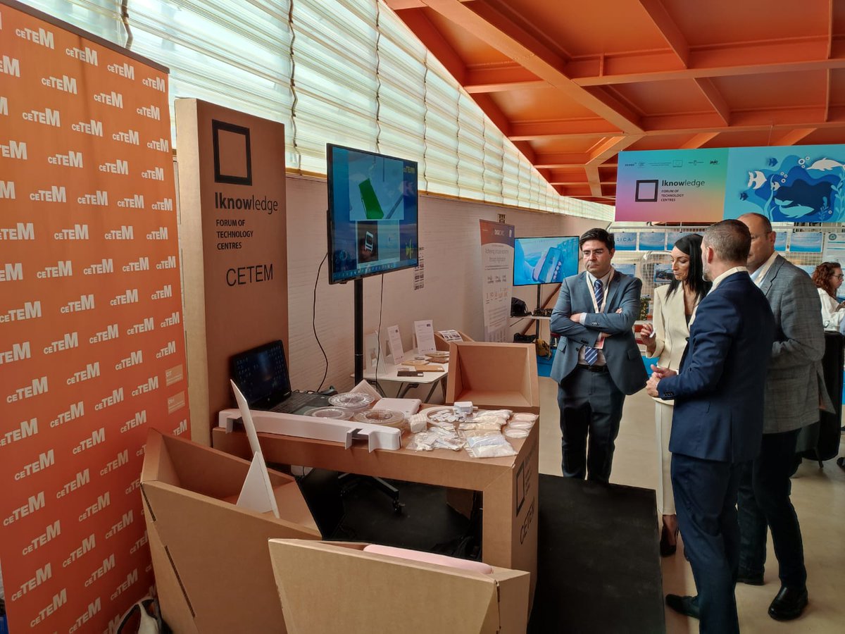 CETEM_CT's tweet photo. 📍Seguimos en #Iknowledge, pasa a visitar nuestro stand situado en el @El_Batel como parte del Foro Internacional de Centros Tecnológicos organizado por
@infoRMurcia y @regiondemurcia https://t.co/wZth454NKE