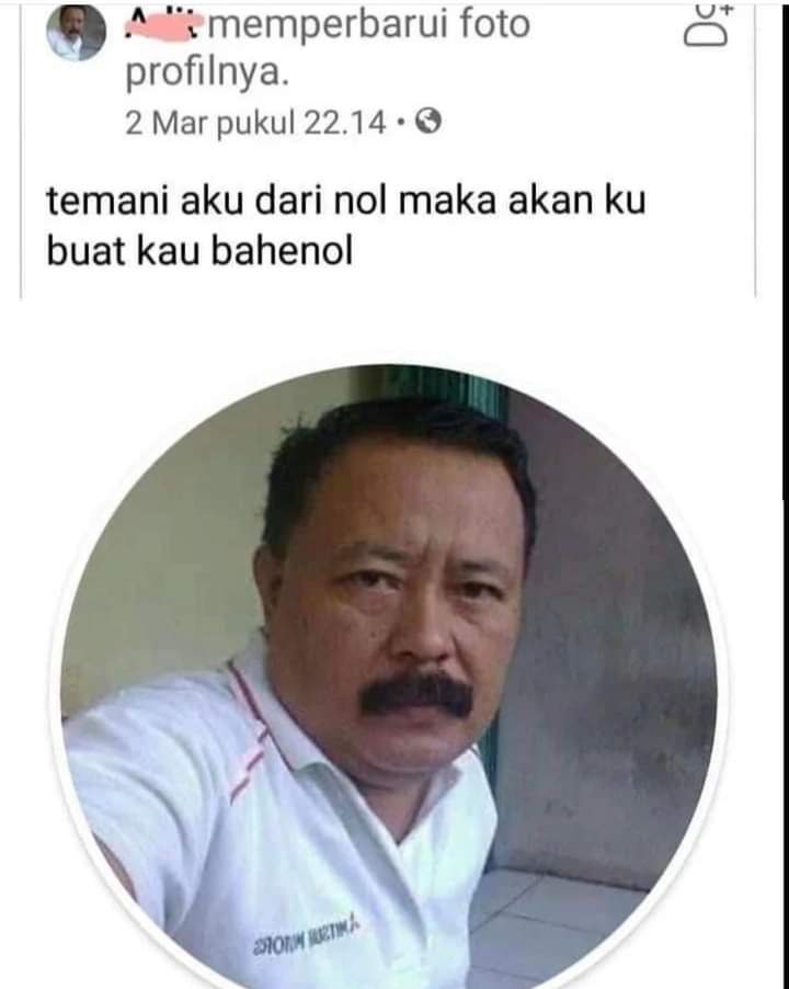 TemanAzza's tweet photo. Kumpulan postingan papah gaul 😂
Bikin geli 😁😁 https://t.co/gjojlV0jUw