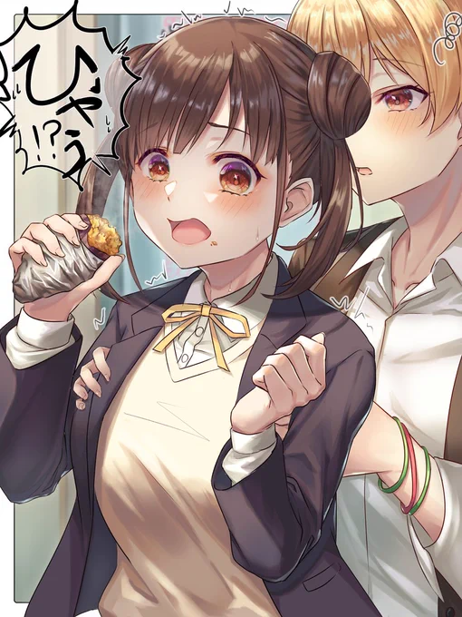 肌寒い昨今、ちょこ先輩の腋は重宝されるという…… #シャニマス #園田智代子 