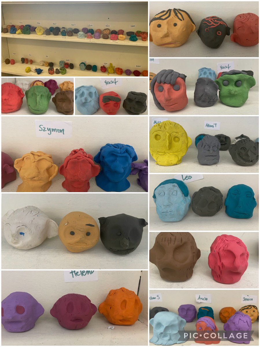 Thank you <a href="/fruitmarket/">Fruitmarket</a> for this brilliant workshop! P7 <a href="/TollcrossP/">Tollcross Primary School</a> loved creating their Daniel Silver inspired heads and were amazed at what they could create with their eyes closed! 💭💡