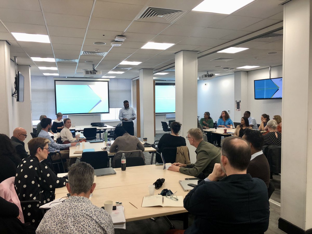 JuliaMHMayes's tweet photo. Great morning at the London family hub community practice gathering, discussing coproduction with partners and families, and challenges and learning from family hub development across London with  @JayVert123 @TheEIFoundation @AFNCCF https://t.co/YNAiENxtJJ
