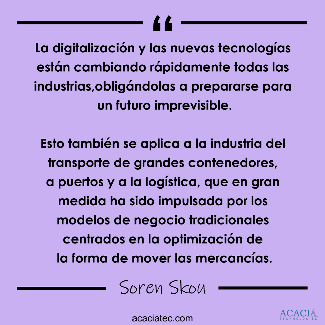 TecAcacia's tweet photo. #InspiSGA #InspiLogistique 📦

Soren Skou, director ejecutivo de la empresa logística Maersk, apunta que la digitalización es el futuro, pero también el presente. 💻🖨️

¿Has digitalizado ya tu #almacén? 💬Te ayudamos a hacerlo.

👉https://t.co/lNvUXsGw0E

#SGA #almacéninteligente https://t.co/v7VWIxdjXK