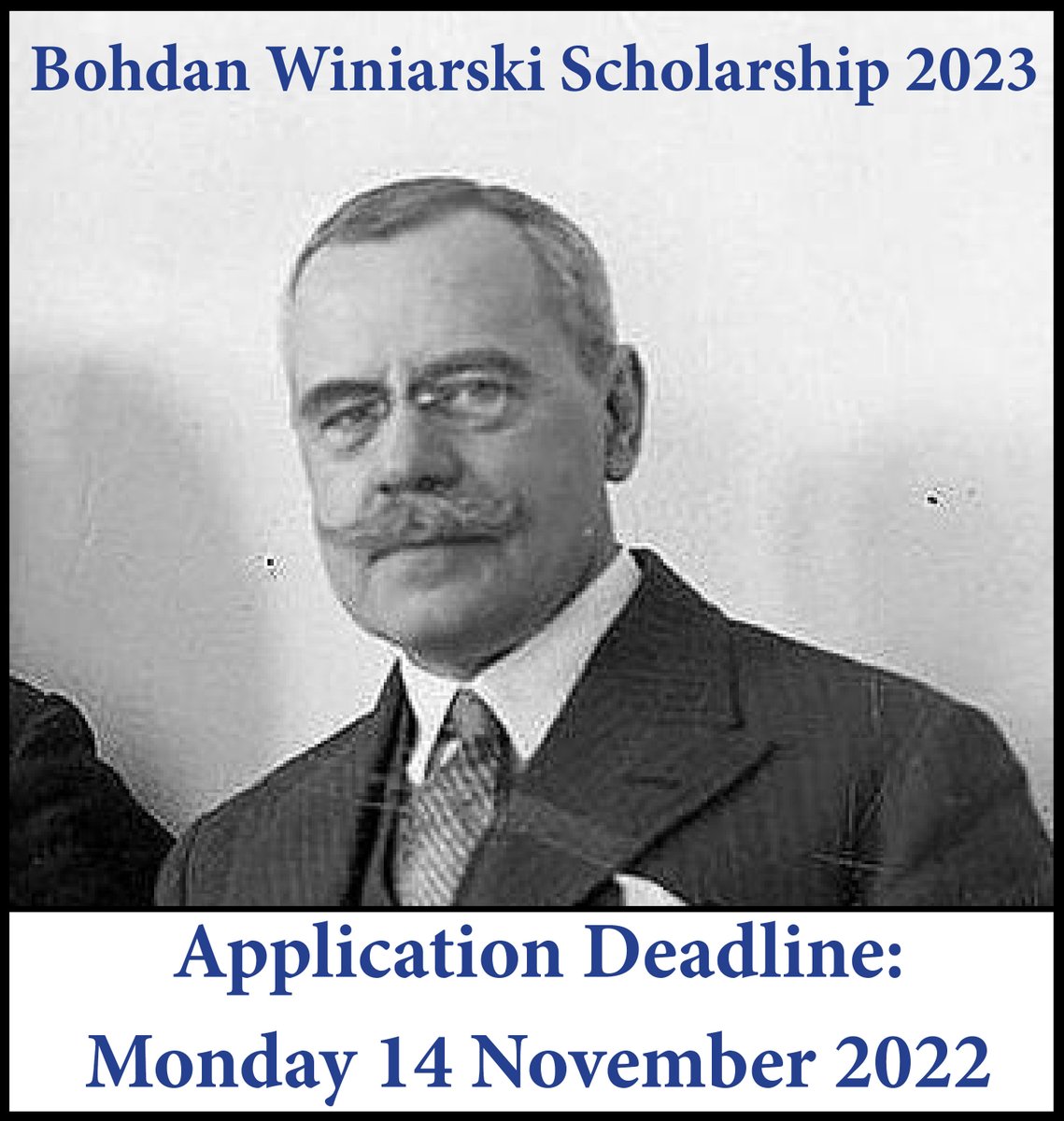 The Centre is pleased to announce the opening of a competition for a research scholarship funded by the Embassy of the Republic of Poland in the United Kingdom of Great Britain and Northern Ireland. More info: ow.ly/HqSJ50L0E3R <a href="/PolishEmbassyUK/">Polish Embassy UK 🇵🇱</a>
