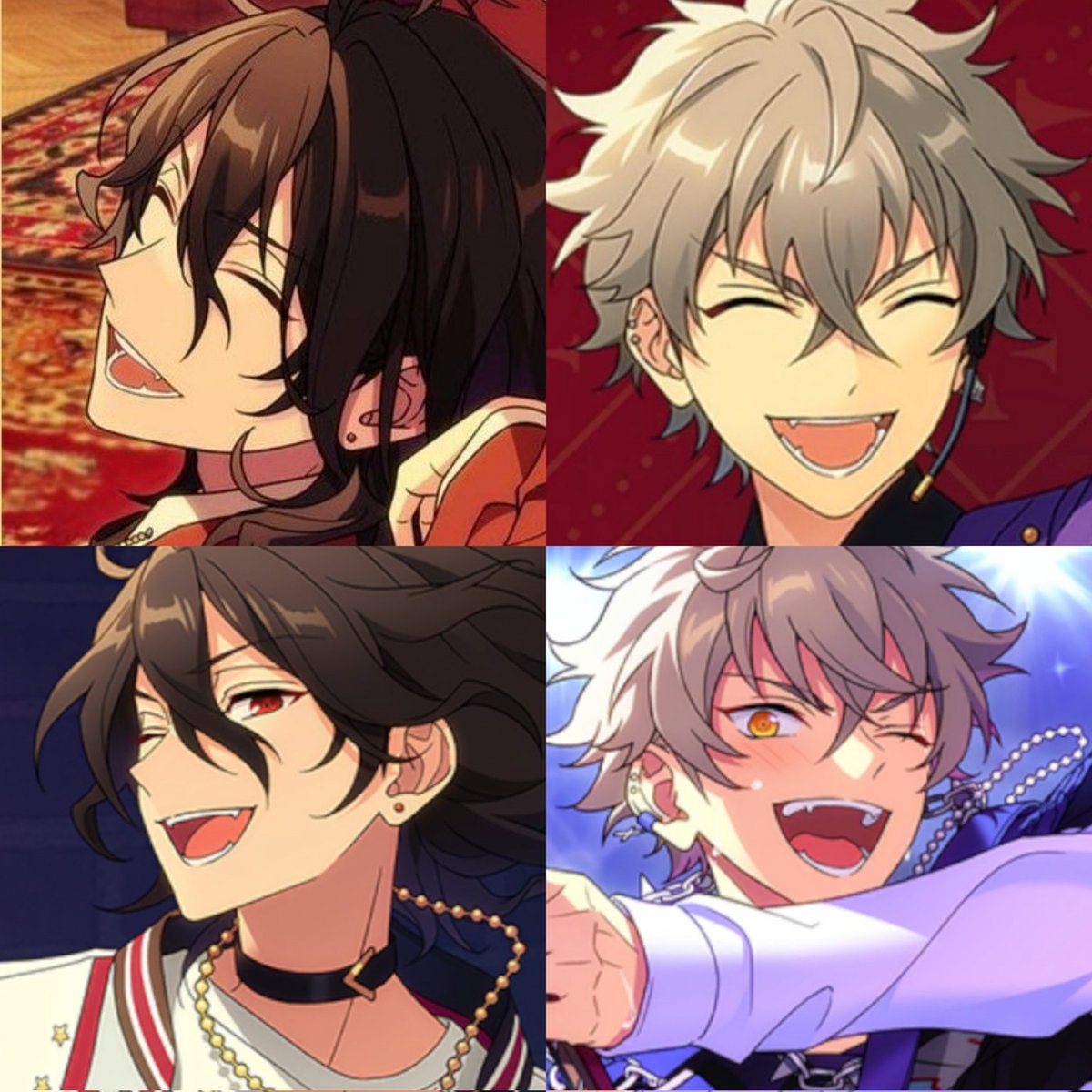 DAIYA_NAI's tweet photo. 小説版の「零さんが晃牙くんを真似るように稚気に溢れた笑みになる」ってやつ、こういう感じなんだろうなって思う https://t.co/NKHRI0IKs5