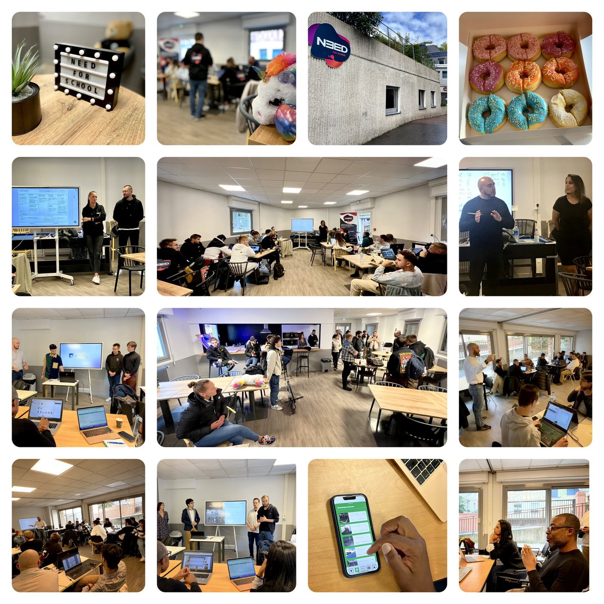 consultingtime's tweet photo. La semaine passée nous avons organisé un bootcamp entrepreneurial de 5 jours pour une ecole du numerique @NeedForSchool1 
⏩ implémenter de l'innovation, du numérique et acculturer à une activité de développement économique concrète (ici l'entrepreneuriat) au près d’étudiants https://t.co/Ly2qvquzDr
