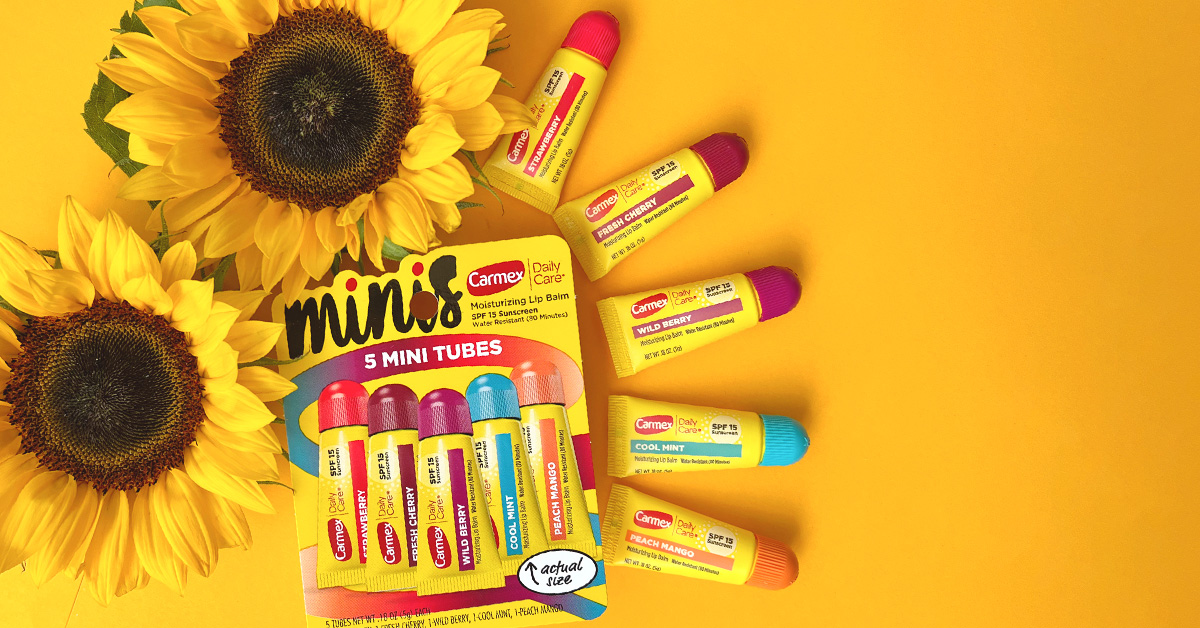 #CarmexMinis are big flavor and big fun in a cute, mini size! Which flavor is your favorite?