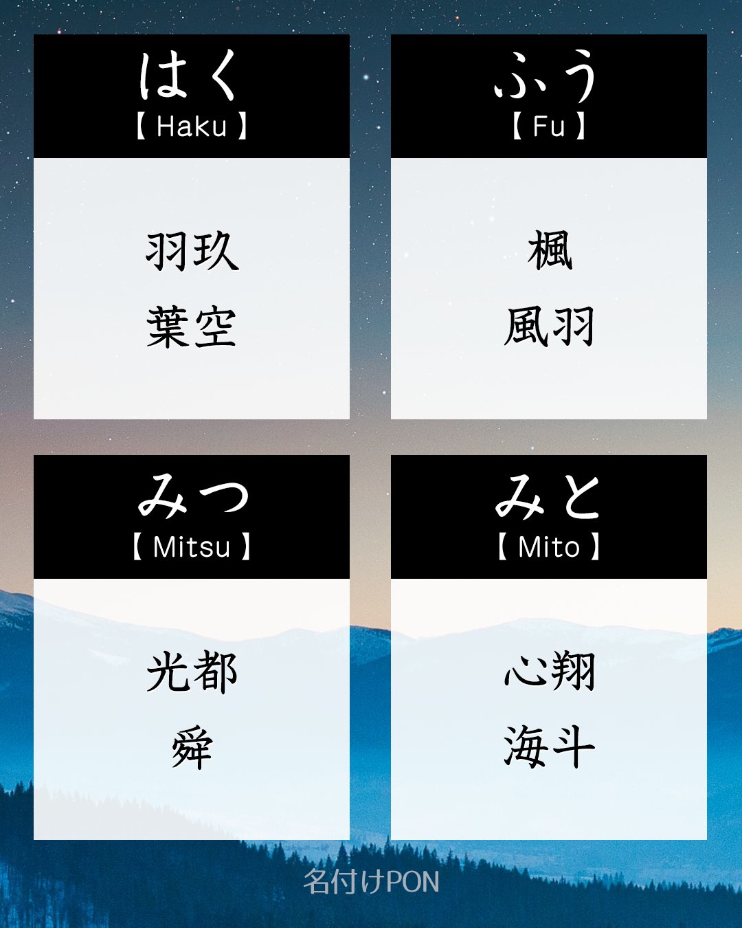 名付けポン 赤ちゃんの名前集 Nazukepon Twitter