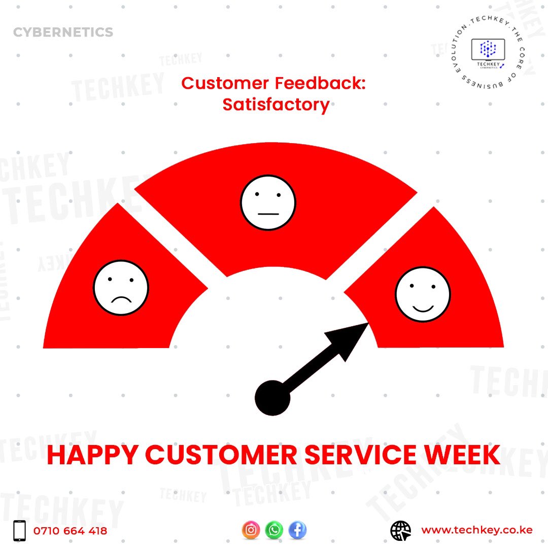 CTechkey's tweet photo. This week we celebrate you, our valued customer. We are grateful for the trust and loyalty  you have placed in us and we thank you for being part of our Family. Happy Customer Service Week! #Thecoreofbusinessevolution #techkeycybernetics https://t.co/AIx1Mf08G2