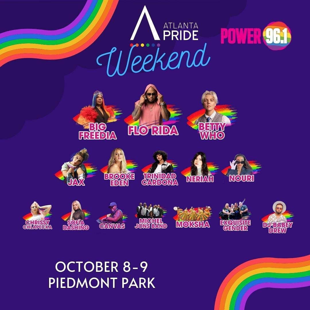 shu2stef's tweet photo. The forecast for @atlantapride on Sat. is GREAT! Partly cloudy...high of 73! @ExquisiteGender takes the Gray Television Stage at 3pm and we have a killer set of music for you! #Pride #piedmontpark #ExquisiteGender #rock #supportlocalbands #supportlocalartists #SolveForX #festival https://t.co/4c17tu76ea