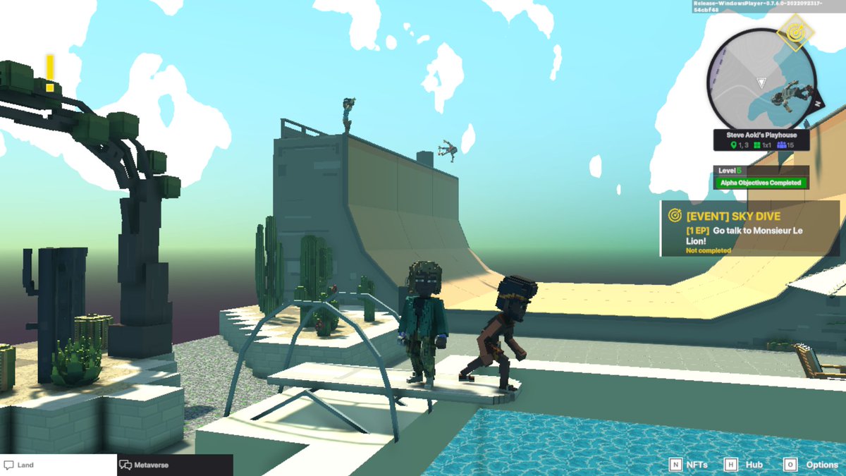 FiyPol's tweet photo. @TheSandboxGame @steveaoki I just participated in the #SandboxAlphaS3Giveaway for a chance to win 500 SAND! Found the high diving board in @steveaoki's Playhouse, check out my screenshot below!
👇 https://t.co/4hBq4Eeqh0