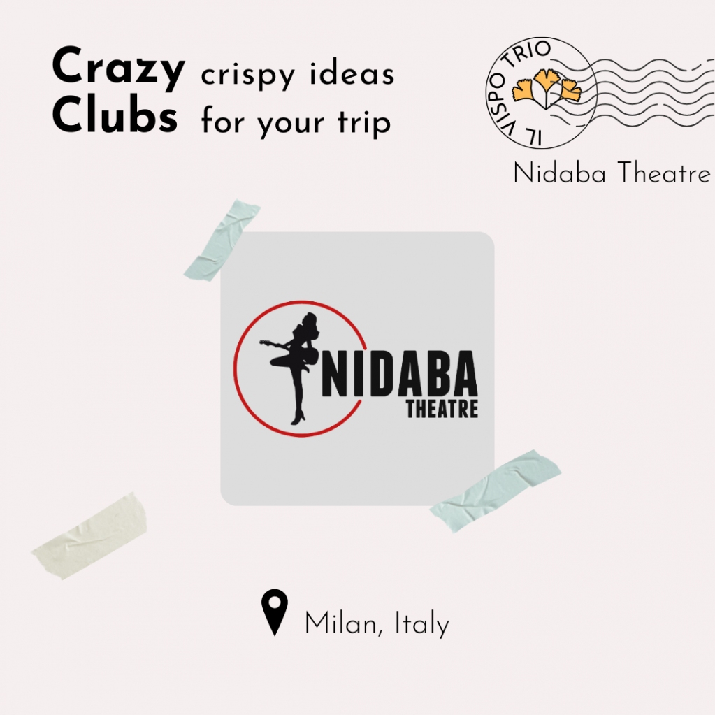 ILVISPOTRIO's tweet photo. 🇮🇹 Parliamo di viaggi e mete insolite! Musica non è solo suono. 🇬🇧 Let’s talk about travels and unusual destinations! Music is more than just sound.

Nidaba Theatre, Milano.
Aperto dal 1996.
Piccolino e intimo. Un ambizioso progetto culturale. Un piccolo gioiello… https://t.co/mc4POUdCnF