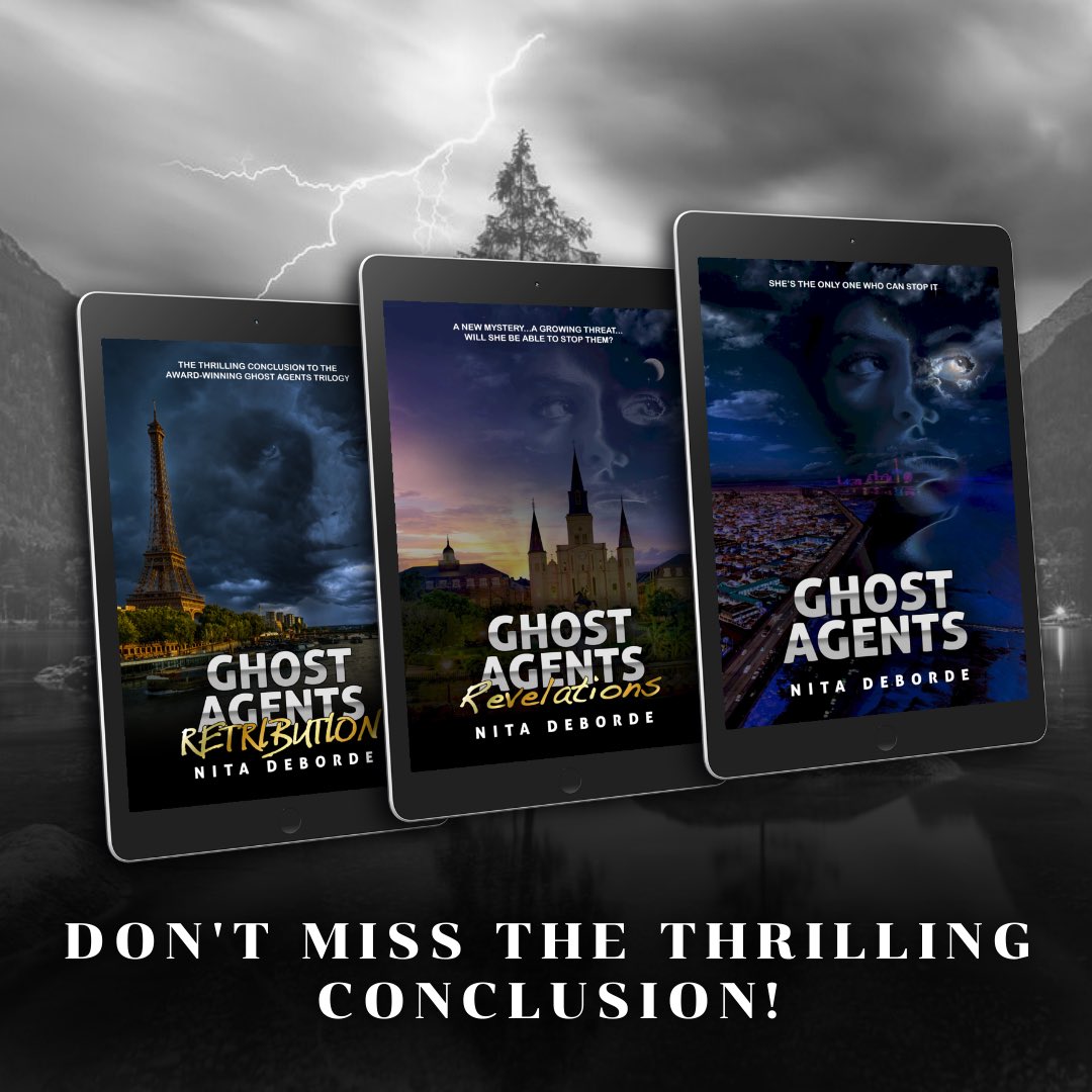 DebordeNita's tweet photo. Pre-orders for the complete Ghost Agents Trilogy available now!

https://t.co/L0Yx3WoxBy https://t.co/CWAKPyMGQx