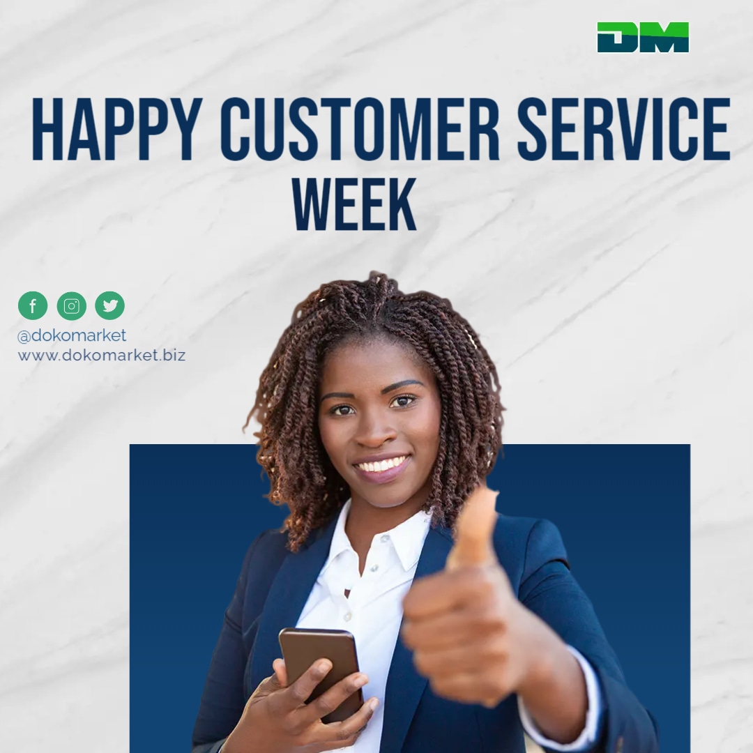 dokomarket's tweet photo. We would like to take a moment to 
say thank you to all our customers for being part of our growing DokoMarket family. Providing you with excellent customer services is something we strive to do every single day. https://t.co/xBYJ7xwtCC