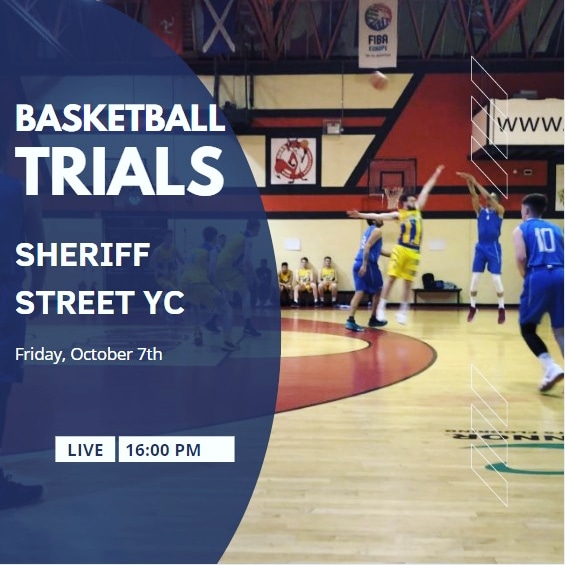NCISport's tweet photo. Basketball trials this Friday in Sheriff Youth Club, more info below: https://t.co/UuzYmfmi2I