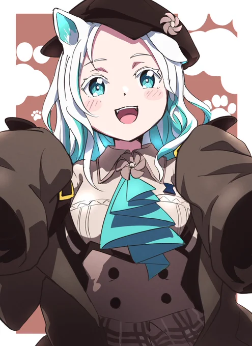 ミウネルさんの新衣装むちゃかわいいいい!!#はね絵図 