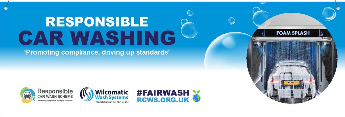 Drivers want to use a car wash that is run as a legitimate business and respects the environment. <a href="/Wilcomatic_LTD/">Wilcomatic Ltd</a> systems with the RCWS logo will be visible across the whole of the UK, so drivers are never too far from a car wash they know they can trust rcws.org.uk/news-media/