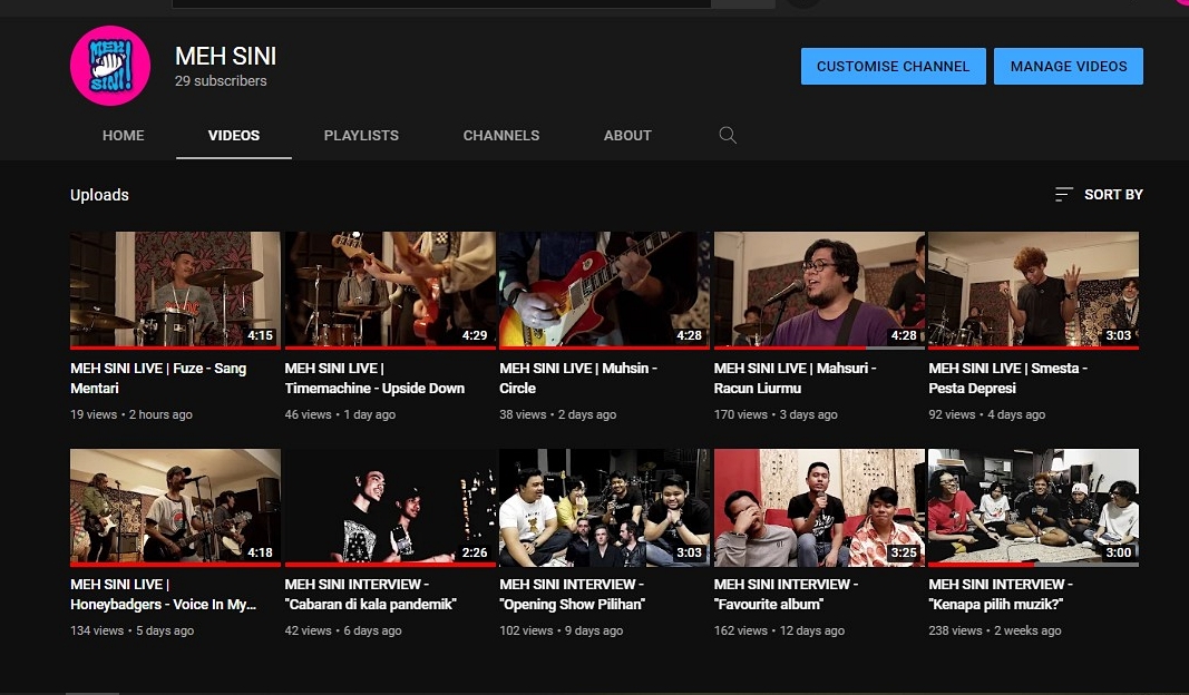 OUR MEH SINI LIVE IS COMPLETE! 

Terima kasih semua yang hadir Meh Sini: Edisi Pertama kami dan juga kepada yang menonton Youtube channel kami! It means so much for us &amp; the bands involved

They have given their best and we hope we did too. Please enjoy! 
youtube.com/channel/UCDa5U…