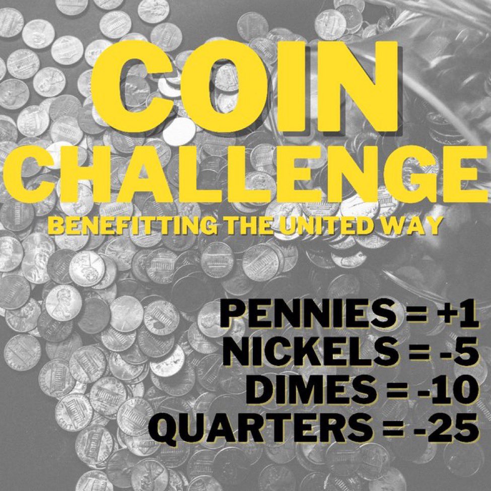 HDMcMillan's tweet photo. Today we kick off our 2022-2023 Team COIN CHALLENGE benefiting the United Way. Let’s see which team comes out on top! Stop by the media center to participate during the month of October. #pantherBEST @team6hdmm @team7hdmm @team8hdmm @MDCPSSouth @MDCPS @UnitedWayMiami https://t.co/FY6Y13OkWg