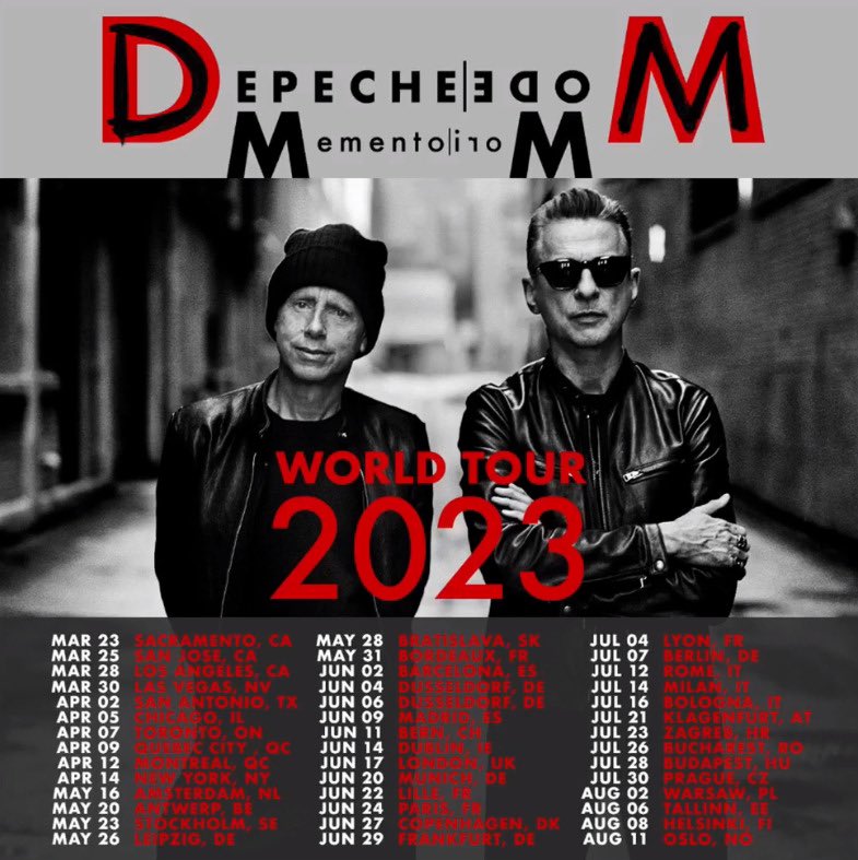 Depeche Mode - Memento Mori Tour
#DepecheMode