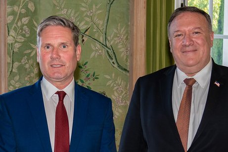 Mike Pompeo, Donald Trump's Secretary of State, admitted the US was involved in the coup to topple Corbyn. @Keir_Starmer was a central player in that coup. Starmer conspired with Trump's administration to sabotage the election of a Corbyn led Labour government.