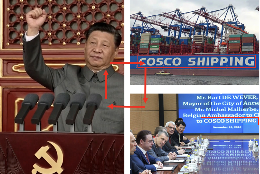 JonathanHolslag's tweet photo. Mevr. @AnnickDeRidder: Ik beloofde wat uitleg over uw samenwerking met de Communistische Partij. Zoals u weet wil, China de ideologie van de Partij wereldwijd promoten als “ alternatief” voor onze democratie. Staatsbedrijven moeten helpen. En wij helpen de staatsbedrijven… https://t.co/qFaeEEyynp