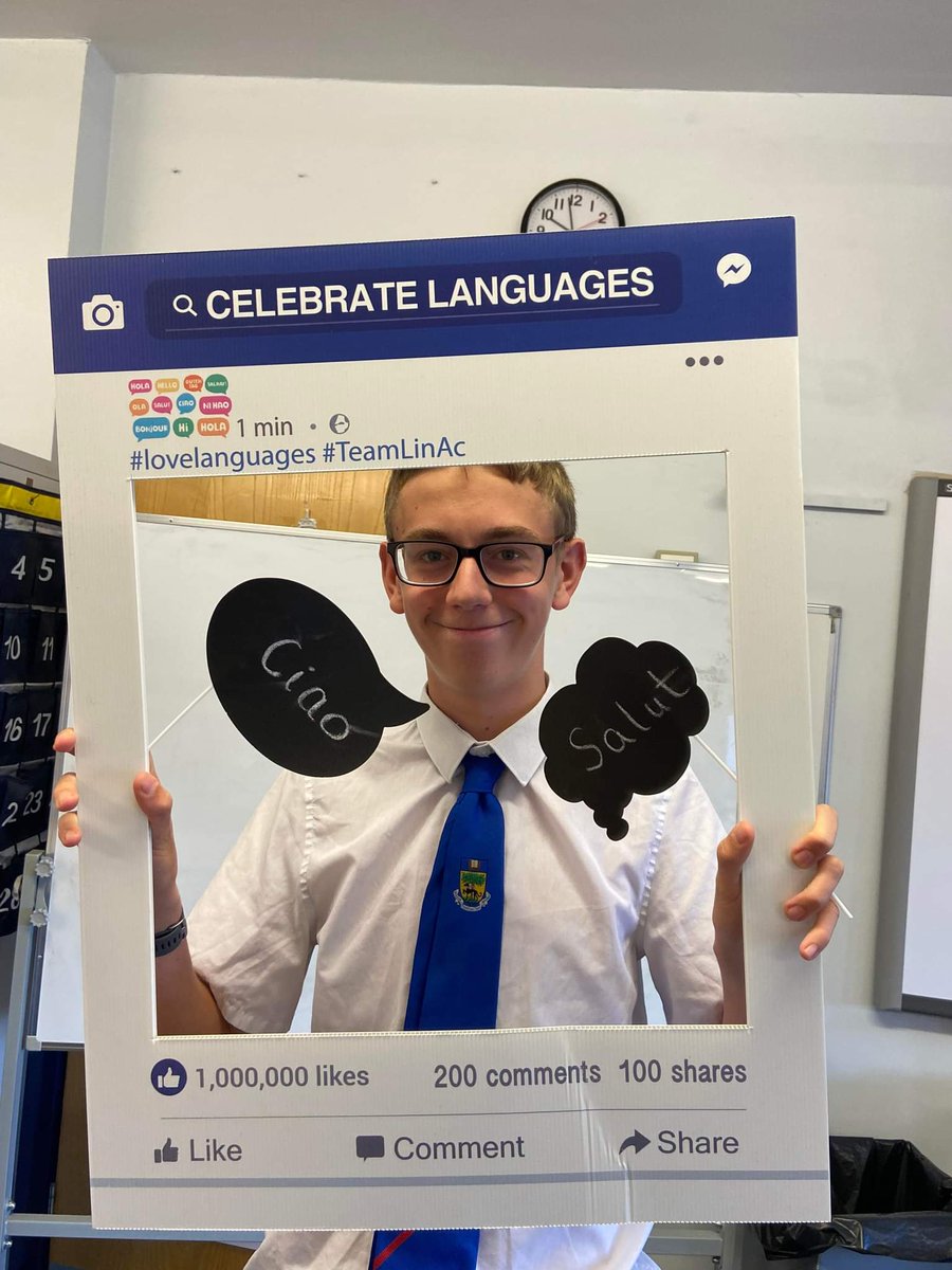 LAModLangs's tweet photo. European Day of Languages last week #TeamLinAc #1plus2_WLC https://t.co/bUBNuUyYoD
