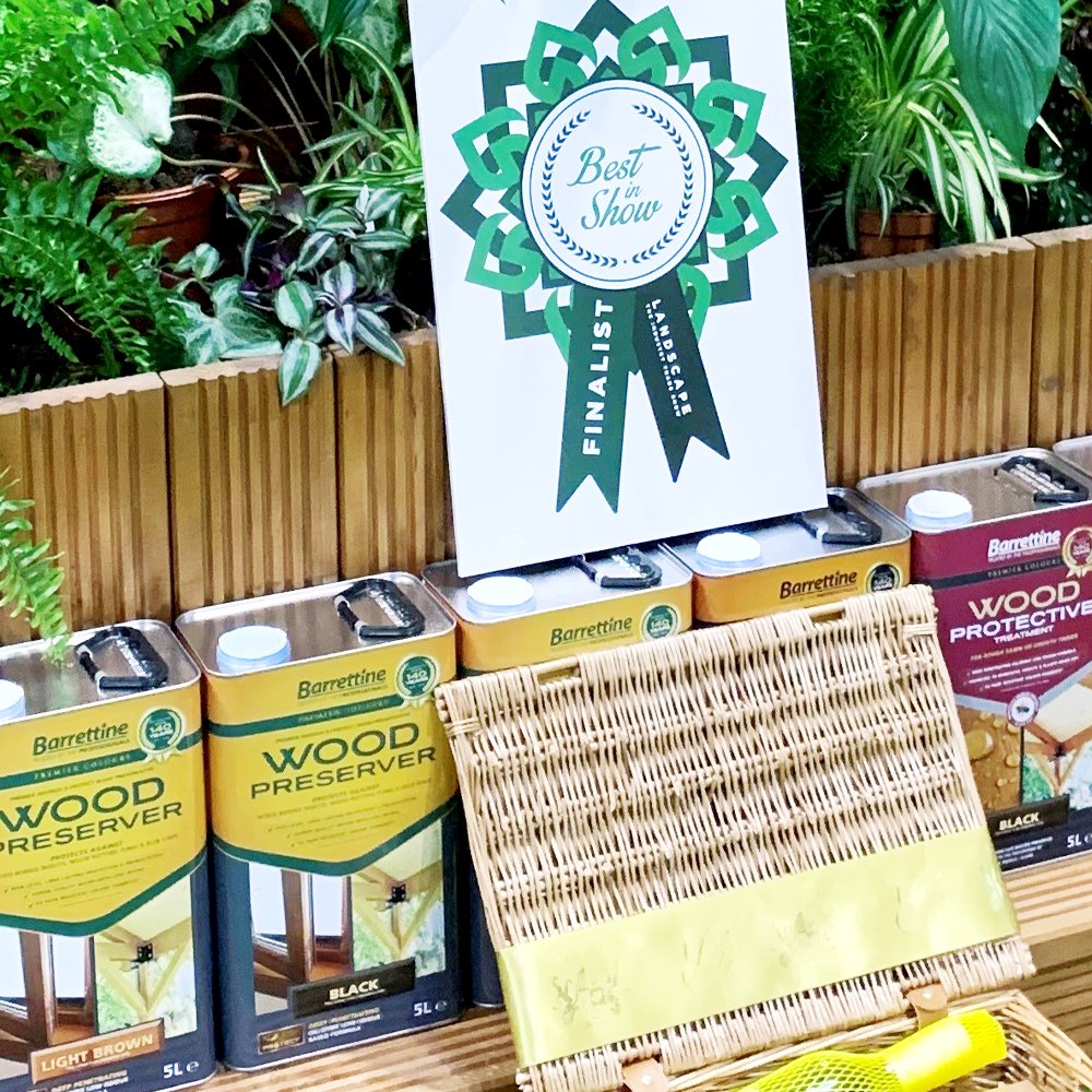BarrettineP's tweet photo. It's always great to be recognised for the quality and innovation of our products but also the hard work that goes into this presentation by our team. We were recently awarded 'Best in Show' finalist at The Landscape Show, NEC Birmingham last week 👌
#landscapeshow https://t.co/oxqZ07sFKc