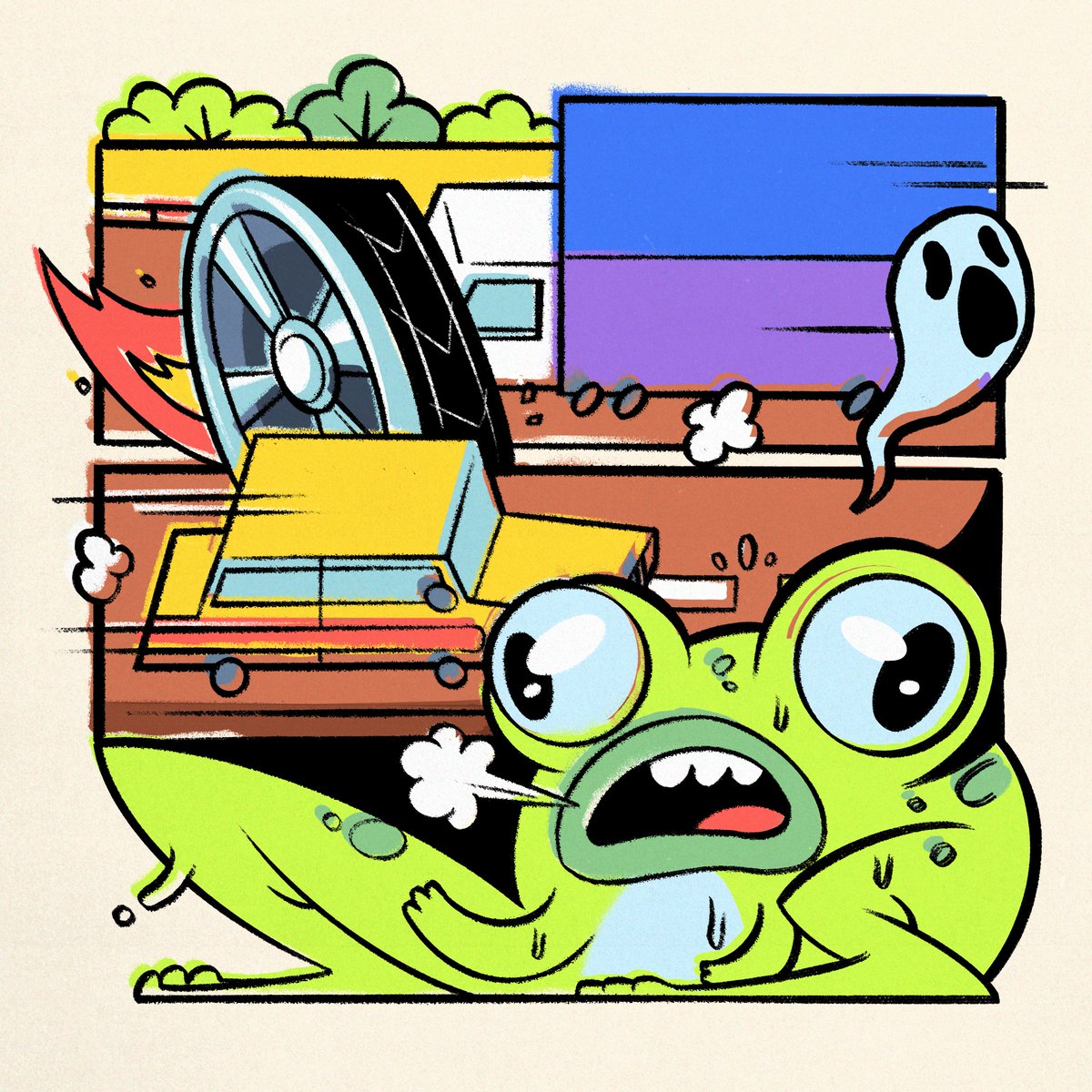 New drop on <a href="/formfunction/">Formfunction</a> ✨
 
"Frogger" 🐸
1/1
Reserve Price: 0.5 ◎
Duration: 6 hours

Link below🔻
#SolNFT #Solana #SolanaNFT #formfunction  #SolanaCommunity #SOL