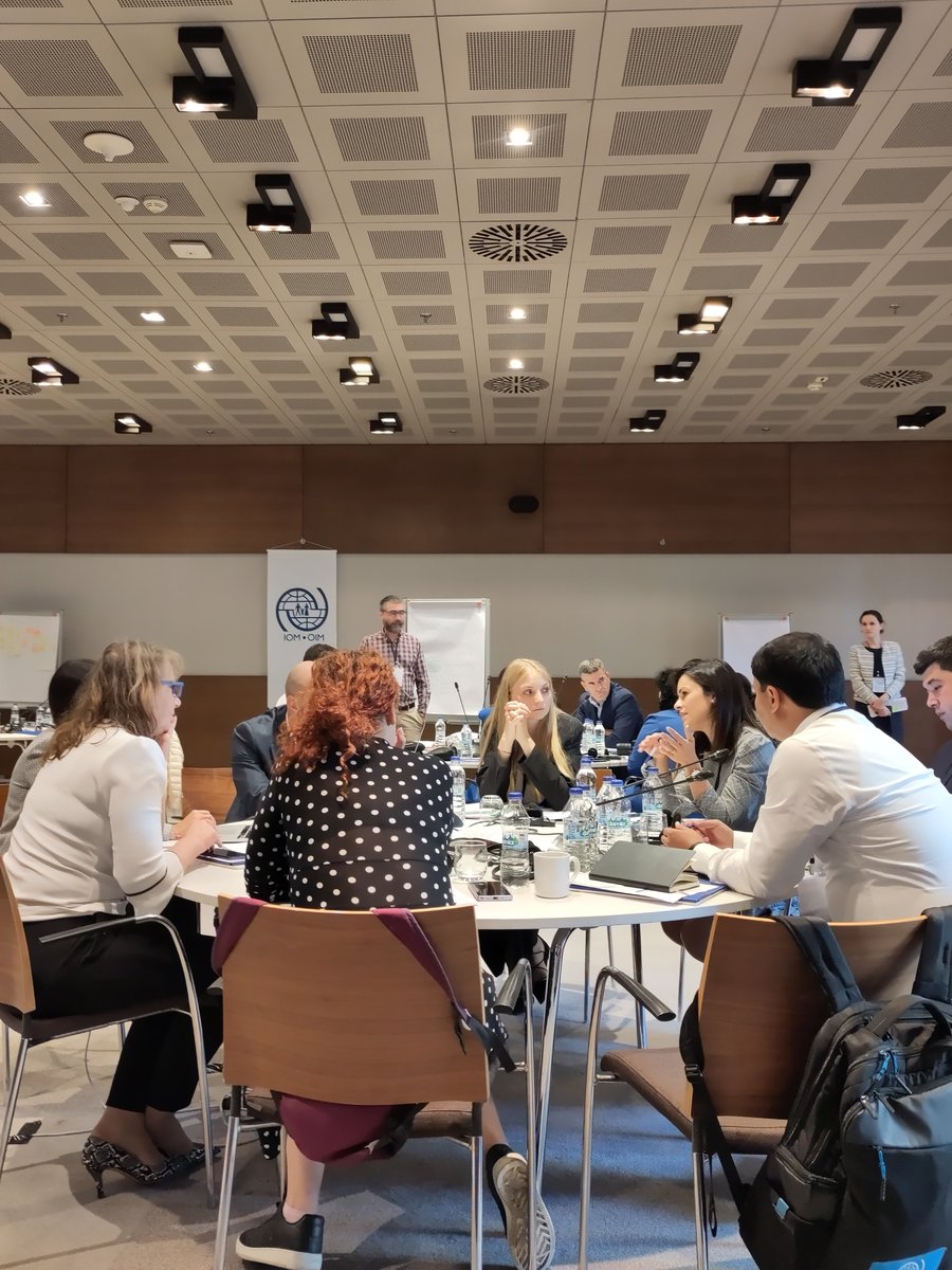 UNMigrationData's tweet photo. 📊On the second day at the IOM Migration Data and Research Workshop in Istanbul, 👩‍💼 @Kenzaggad presented IOM capacities and work on #migrationdata with the aim of strengthening migration data capacities in Southeastern Europe, Eastern Europe, and Central Asia. https://t.co/XiEPbnDnGK