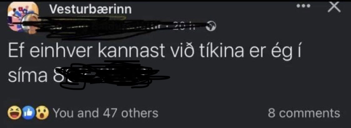 Já þetta er hún! Þetta er tengdamóðir mín!