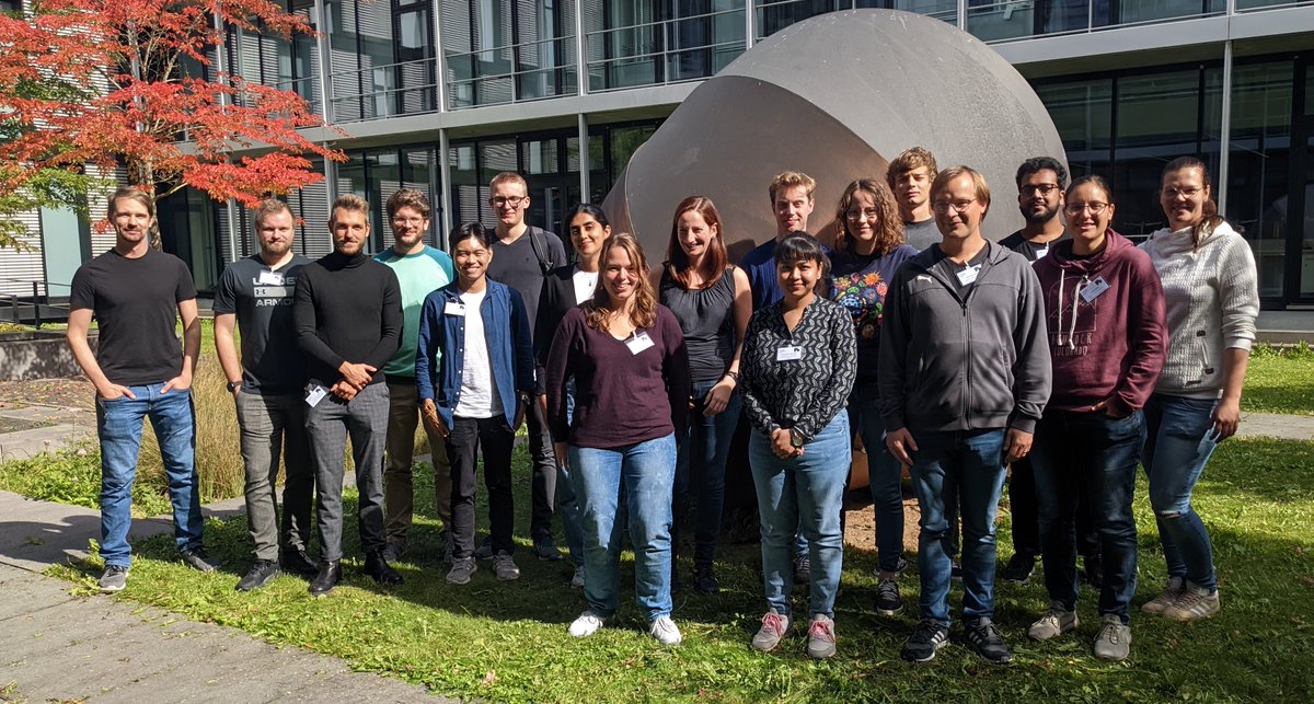 Engel Lab (@lab_engel) on Twitter photo 1/2 Presenting the 2022 class of our PhD course 'Single particle #cryoEM of macromolecular complexes' <a href="/uni_regensburg/">Universität Regensburg</a>
Congratulations to all participants after an exciting week and thanks to the RNA Biology section of <a href="/RigelSchool/">RIGeL Graduate School</a> and to our sponsors <a href="/Cytiva/">Cytiva</a> and <a href="/thermosci/">Thermo Scientific</a> 1/2 Presenting the 2022 class of our PhD course 'Single particle #cryoEM of macromolecular complexes' <a href="/uni_regensburg/">Universität Regensburg</a>
Congratulations to all participants after an exciting week and thanks to the RNA Biology section of <a href="/RigelSchool/">RIGeL Graduate School</a> and to our sponsors <a href="/Cytiva/">Cytiva</a> and <a href="/thermosci/">Thermo Scientific</a>