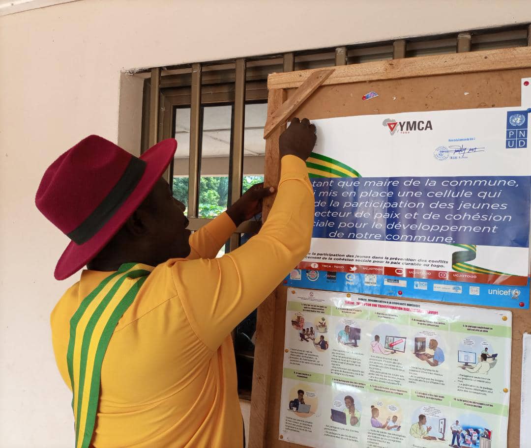 Valoriser la participation des jeunes pour une cohésion &amp; un développement communautaire, les autorités locales passent de parole aux actes. Action soutenue par  <a href="/UNPeacebuilding/">United Nations Peacebuilding and Peace Support</a> à travers <a href="/PnudTogo/">Pnud Togo</a> &amp; <a href="/ucjgtogo/">#ucjgtogo</a> <a href="/UN_Togo/">Nations Unies Togo</a> <a href="/WanepTogo/">WANEP TOGO</a> <a href="/cnjtogo2008/">cnj togo</a> <a href="/UNFPA_TOGO/">UNFPA Togo</a> <a href="/acdief/">ACDIEF-Togo</a> <a href="/TogoOfficiel/">République Togolaise</a>