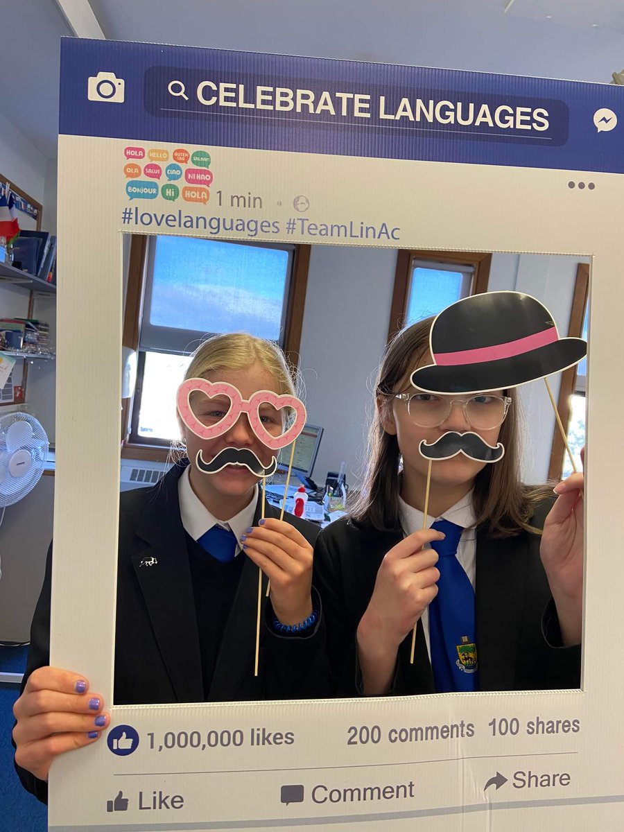 LAModLangs's tweet photo. European Day of Languages last week #TeamLinAc #1plus2_WLC https://t.co/JFNAxnT9RX