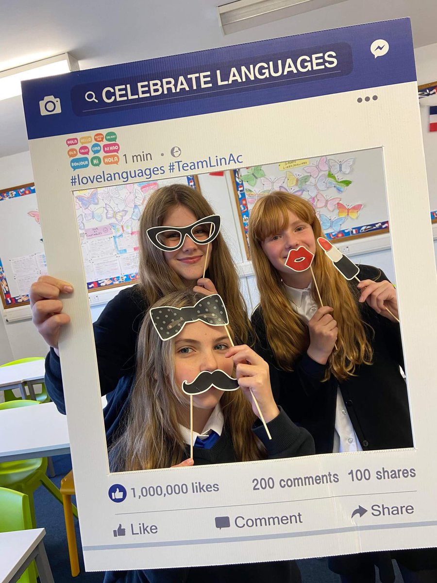 LAModLangs's tweet photo. European Day of Languages last week #TeamLinAc #1plus2_WLC https://t.co/JFNAxnT9RX