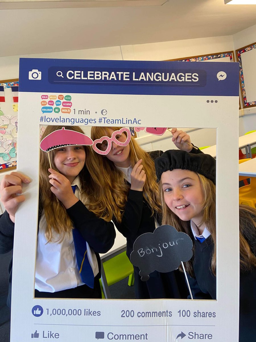LAModLangs's tweet photo. European Day of Languages last week #TeamLinAc #1plus2_WLC https://t.co/JFNAxnT9RX