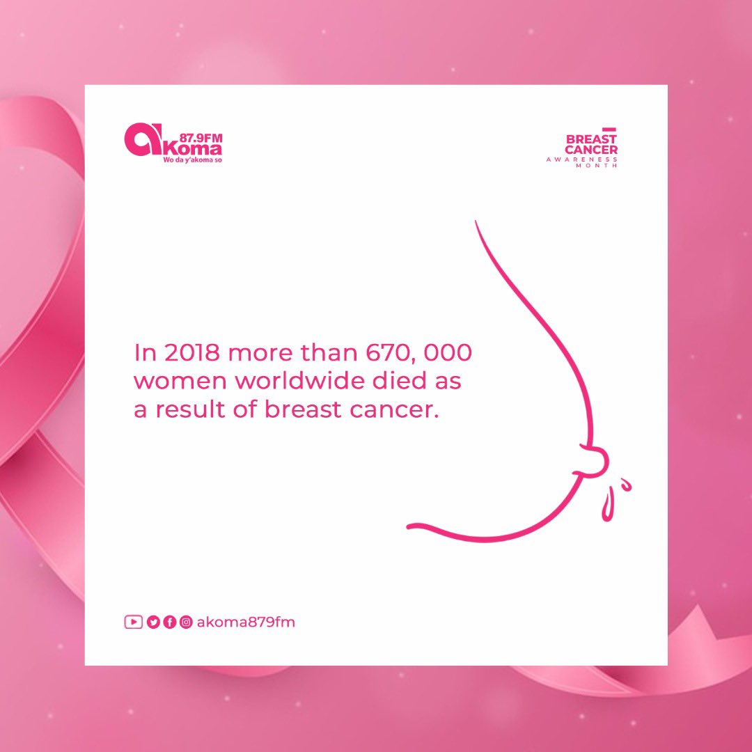 akoma879fm's tweet photo. #BreastCancerAwarenessMonth
#AkomaFM https://t.co/D7KptN4o36