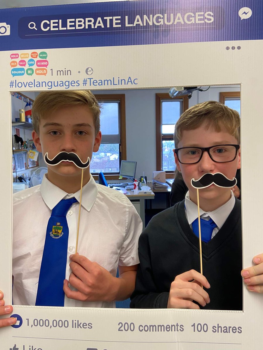 LAModLangs's tweet photo. European Day of Languages last week #TeamLinAc #1plus2_WLC https://t.co/rmHeRPMfKD