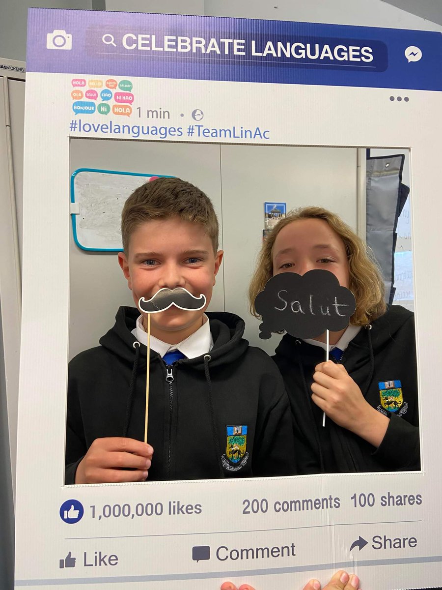 LAModLangs's tweet photo. European Day of Languages last week #TeamLinAc #1plus2_WLC https://t.co/rmHeRPMfKD