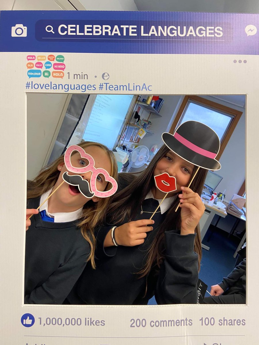 LAModLangs's tweet photo. European Day of Languages last week #TeamLinAc #1plus2_WLC https://t.co/UyclJBo6U7