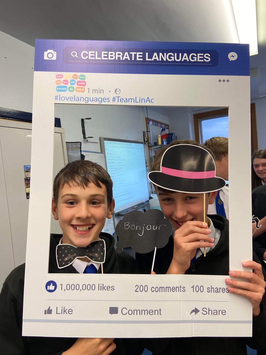 LAModLangs's tweet photo. European Day of Languages last week #TeamLinAc #1plus2_WLC https://t.co/UyclJBo6U7