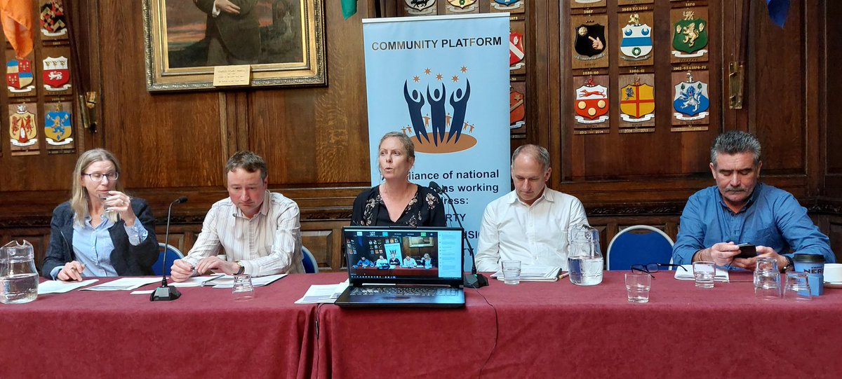 CommunityP_IRL's tweet image. A very interesting panel discussion on the Community Platform's proposals for a progressive model of collaborative governance.