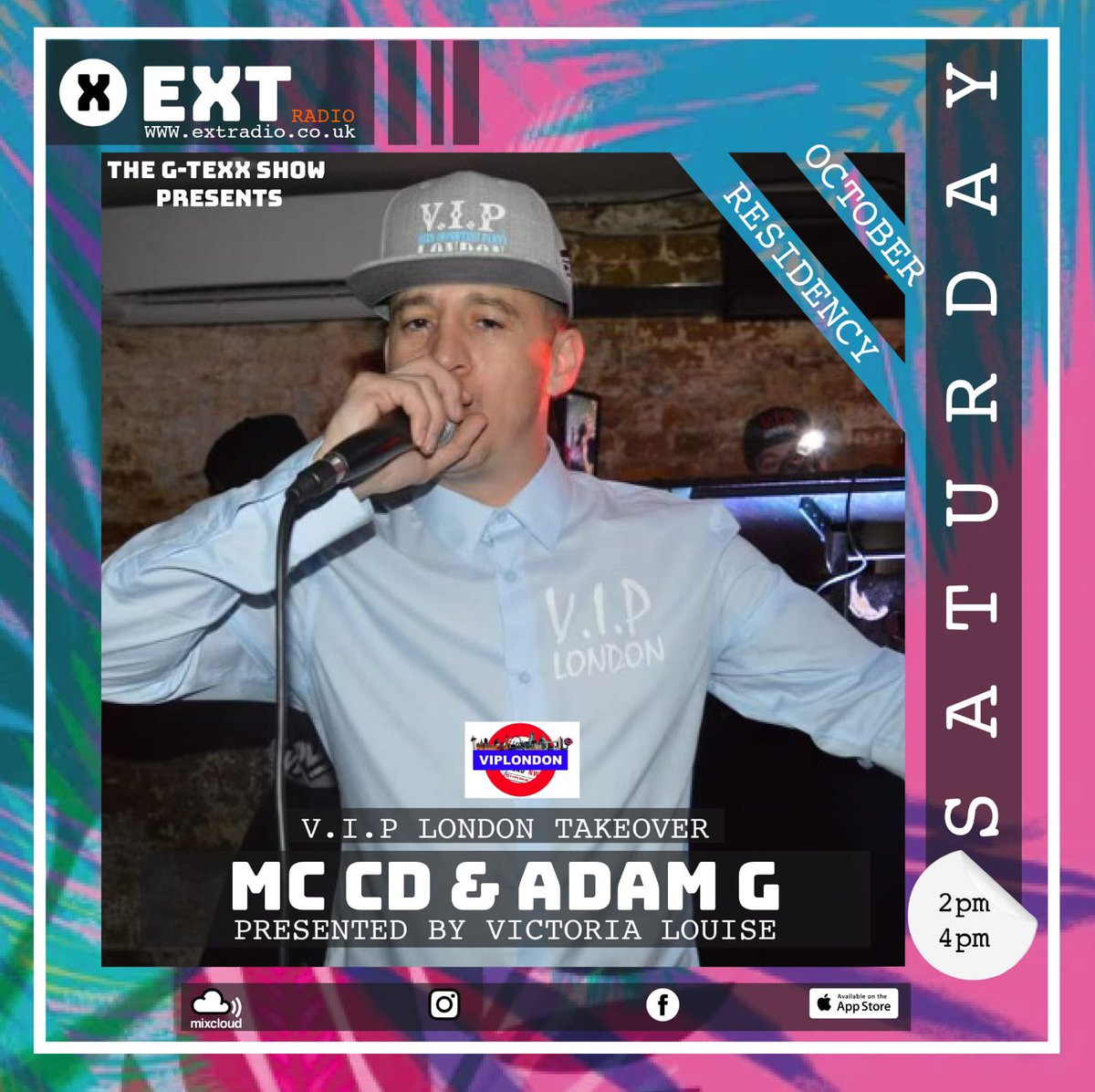 GtexxShow's tweet photo. • G-Texx Show (Pod 69) •
New resident
@VIPLondonUK ft Adam G & MC CD Presented By Poppy
( cover presenter )
via : @KortexxLDN | @GtexxShow
🔗 @Apple : https://t.co/TGRN4gwu4g
___________________________
🔗 @mixcloud : https://t.co/9WG47BBZng
#adamg #mccd #newresident https://t.co/i4s5lISx79