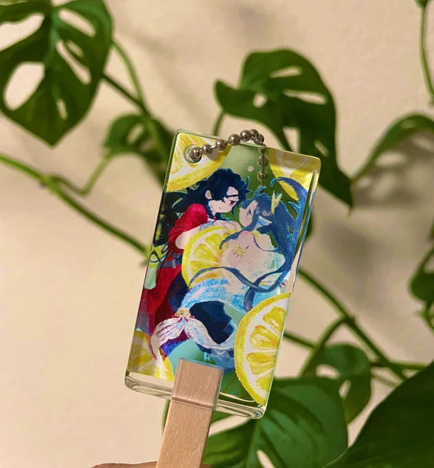 ほんで…あの、あの、ご覧ください……ウゥッ!いかりさんちの現代AUクリアカードとかわいいアイスキャンディー頂きましたウゥッ!!また綺麗なところにご一緒させて頂きます本当にありがとうございます! 
