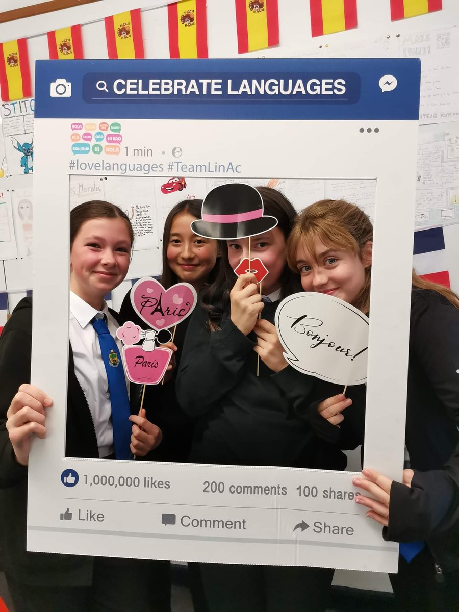 LAModLangs's tweet photo. European Day of Languages last week #TeamLinAc #1plus2_WLC https://t.co/YTlp3bKLZo