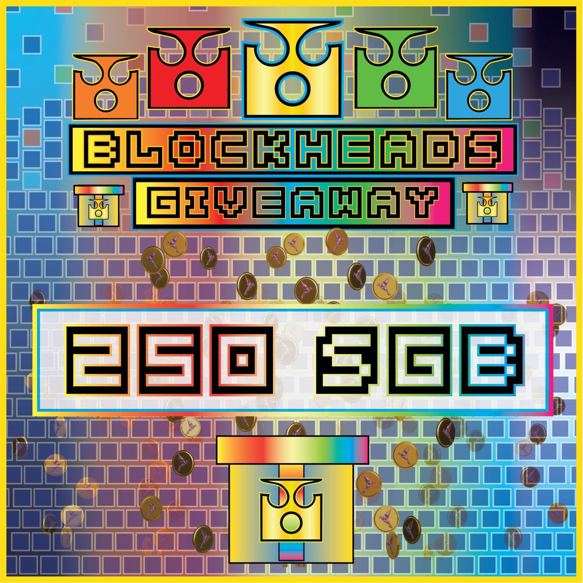 ⚔️#BlockHeadArmy!⚔️

🚨SGB GIVEAWAY!🚨

📢1 participant will receive...

🎁2⃣5⃣0⃣ SGB!🎁

🟩Like
🟥Retweet
🟦Follow

⏰ENDS IN 24 HOURS⏰

Good Luck #BlockHeads!!!🍀🟨

#SGB #FLR #XRP #GIVEAWAY