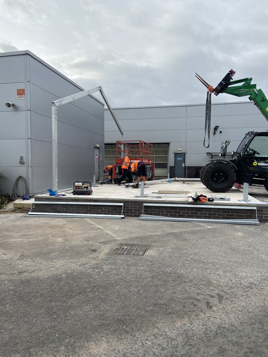 fieldandlawn's tweet photo. We started on our latest #Temporarybuilding project this morning for a national car dealership site in the North West. This will be a valet building supplied with partition wall and heating. If you have any enquires on these project, please get in touch! #structures #industrial https://t.co/qWREjuClTz